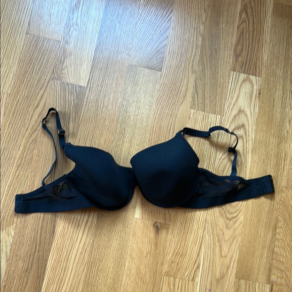 Lively Black T-Shirt Bra with Underwire Support